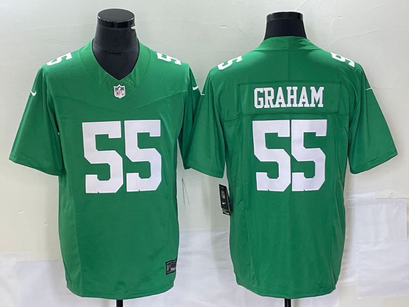 Men Philadelphia Eagles #55 Graham Green 2023 Nike Vapor Limited NFL Jersey